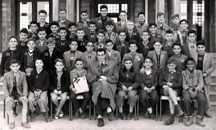 1956 - 5 ème TM - Collège technique de garçons(route de la sénia)