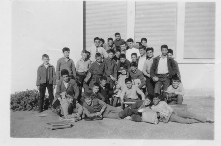 1961 - Quelques internes - Collège technique de garçons(route de la sénia)