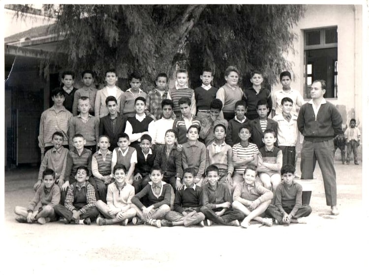 1960 - Classe de CM2 - Ecole primaire de valmy oran