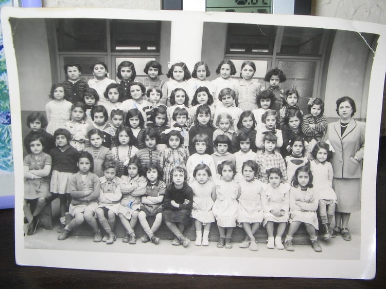 1951 - CP - Ecole de filles saint andre