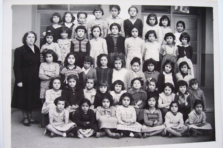 1951 - CP - Ecole de filles saint andre