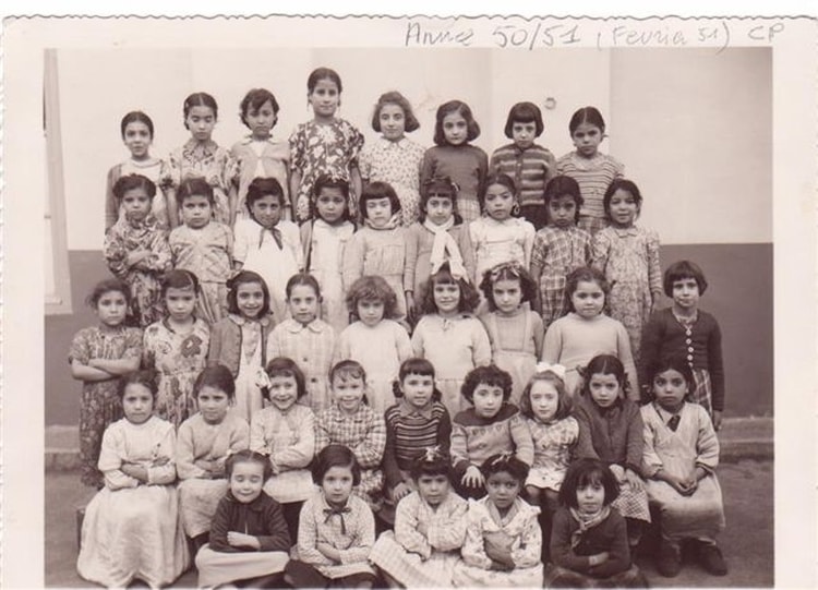 1950 - Année fevrier 1950/1951 - Ecole de l'ancien musee