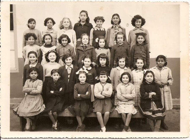 1954 - Année de la photo ??? - Ecole de l'ancien musee