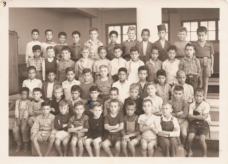1954 - Meur DE LA CRUZ - Ecole primaire de la cite petit