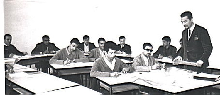 1968 - Opérateurs Chimie, I.A.P. Es Sénia, Oran - Iap es senia