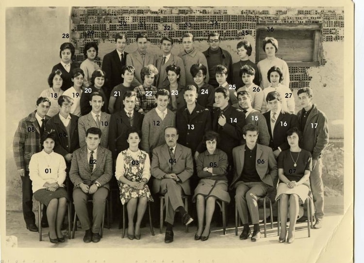 1960 - 3° OU 2ND - Ecole benichou