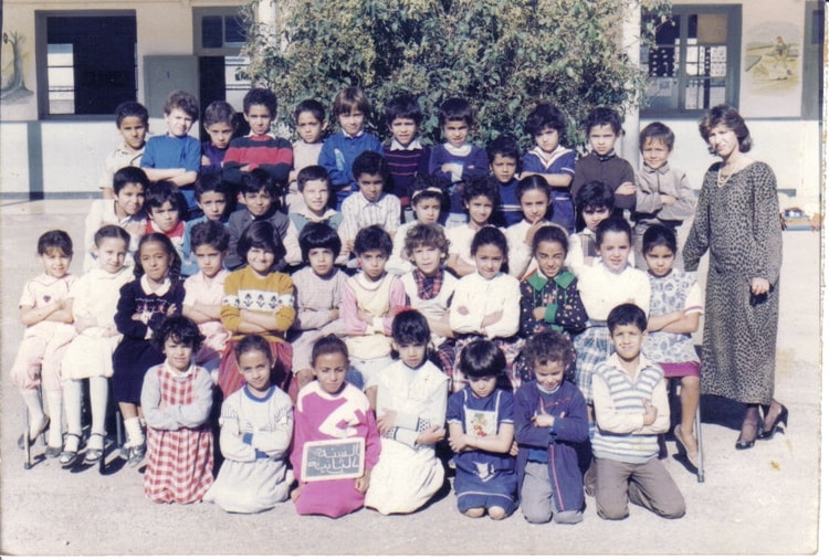 1986 - La 2eme B - Ecole 20 aout