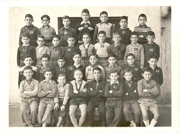 1952 - CM1 - Annexe école normale oran algérie