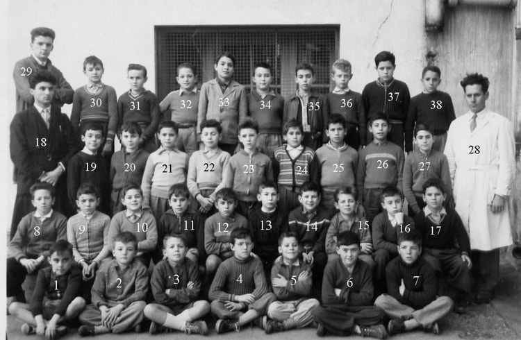 1954 - CM1 - Annexe école normale oran algérie