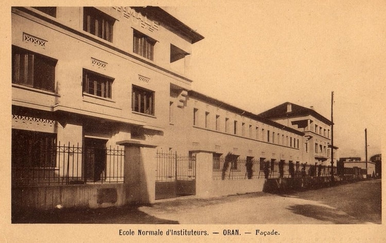 1954 - Photo école - Annexe école normale oran algérie