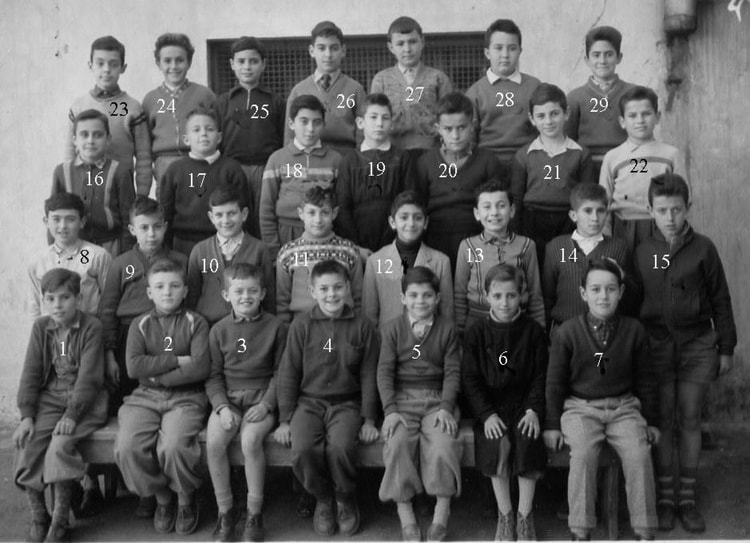1955 - CM2 - Annexe école normale oran algérie