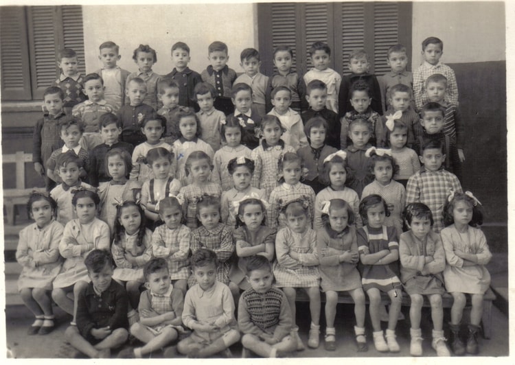 1947 - Classe maternelle - Bertelot