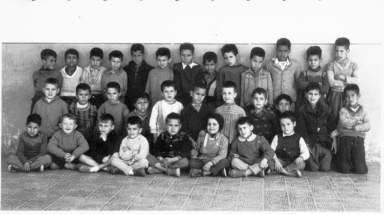 1960 - CE1 - Ecole primaire douar naqous aïn-el-turck