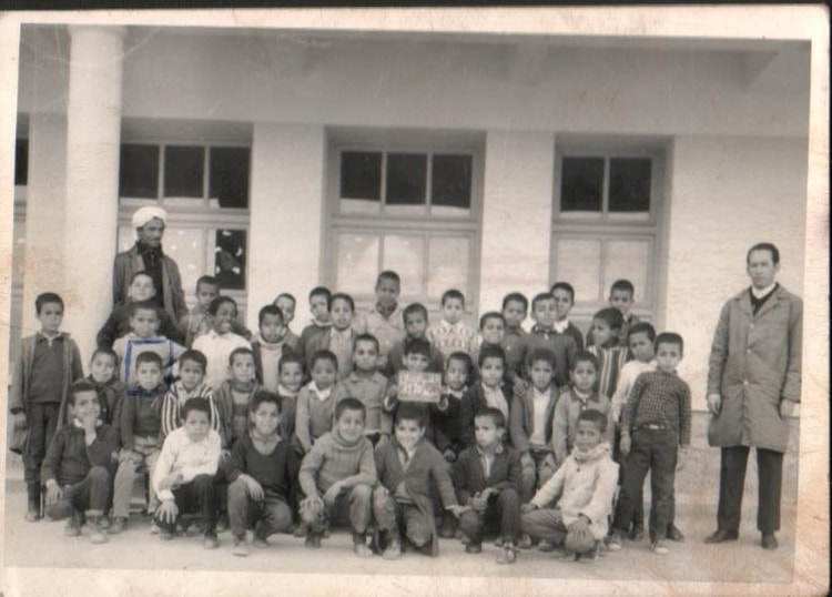 1970 - Classe de Mr SI SALHI - Ecole boucherit