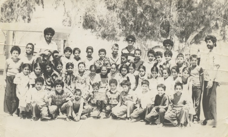 1981 - Cinquième année de primaire - Ecole primaire en-nadjah bougtob