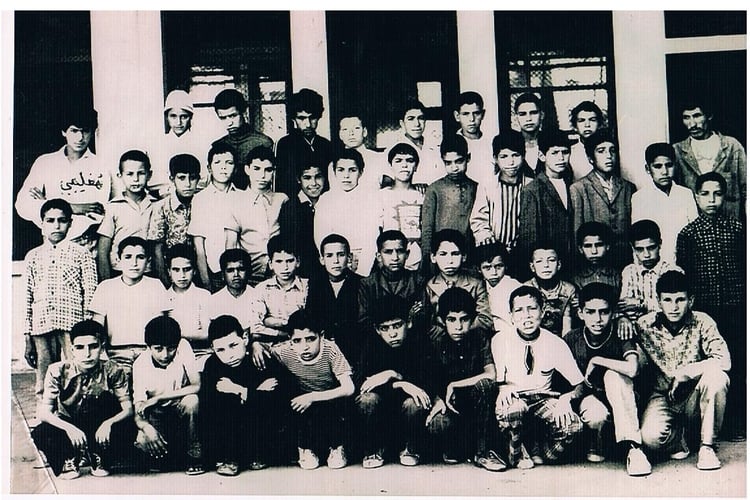 1972 - Classe 1ere année moyenne  - Ex groupe secolaire benbadis ouest