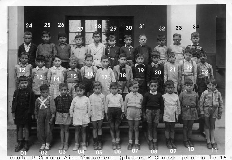1949 - CE1 - Ecole pierre combe