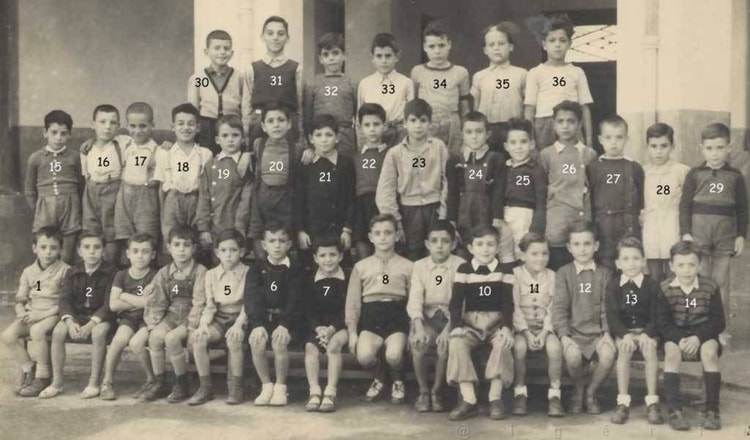 1951 - CE 2 Mme Delaigue - Ecole pierre combe