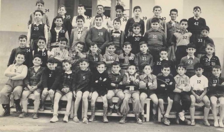 1953 - CM 2 mr Bourrec - Ecole pierre combe