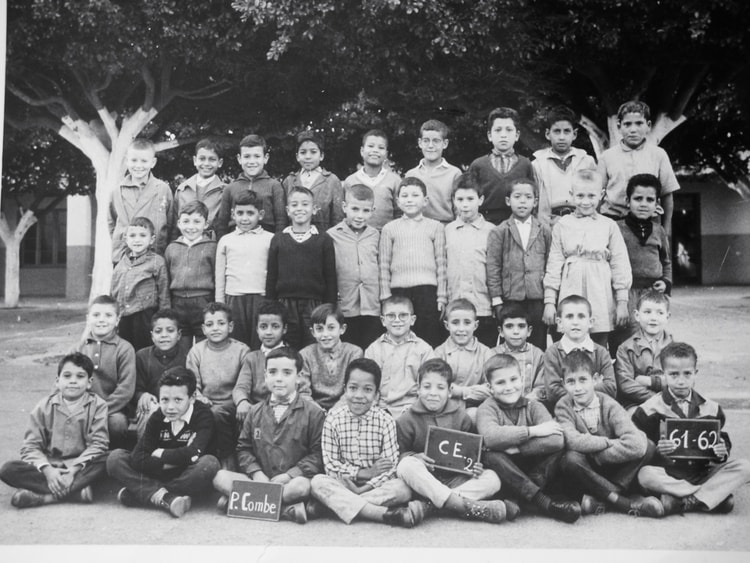 1961 - Pierre Combe -C.E.2 - 1961 / 1962 - Ecole pierre combe