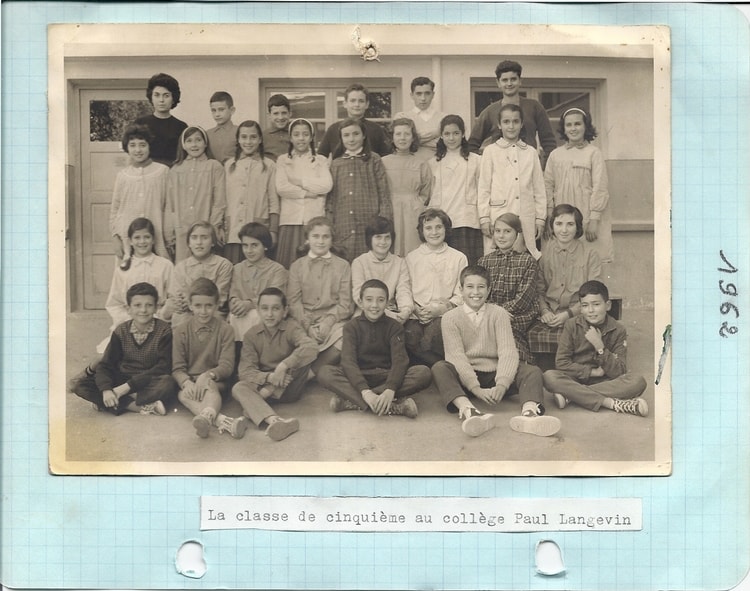 1962 - 5ème classique 1962 - College paul langevin