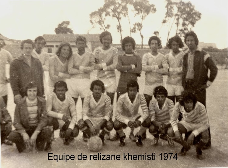 1974 - Equipe  bd khemisti  relizae - College victor hugo(khemisti)