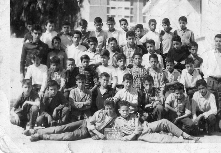 1963 - CM2 - Ecole place de la mosquée