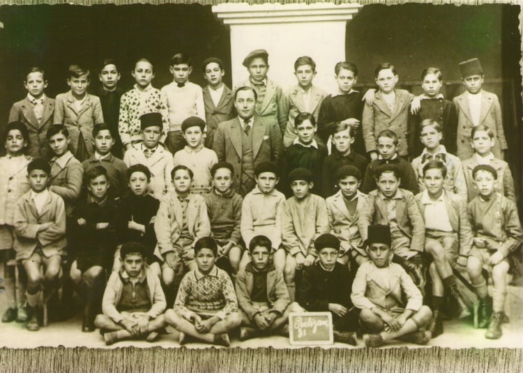 1934 - Classe de Mr DENEVE - Ecole maternelle, college victor hugo