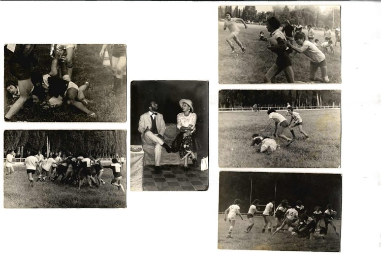 1973 - équipe de rugby du lycée - Lycée descartes