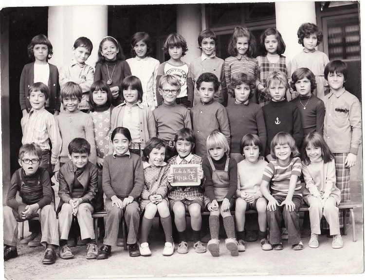1973 - CE2 ecole du musse, arlette - Lycée descartes