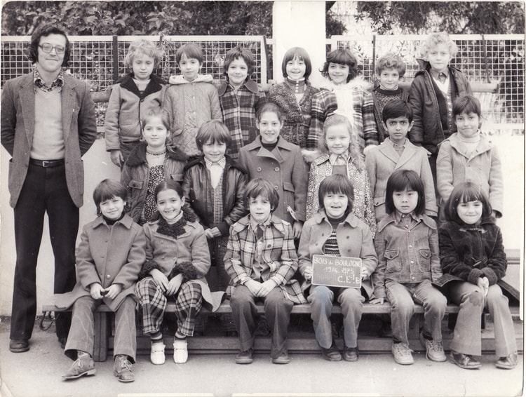 1974 - Bois de boulogne Alger,barbara - Lycée descartes