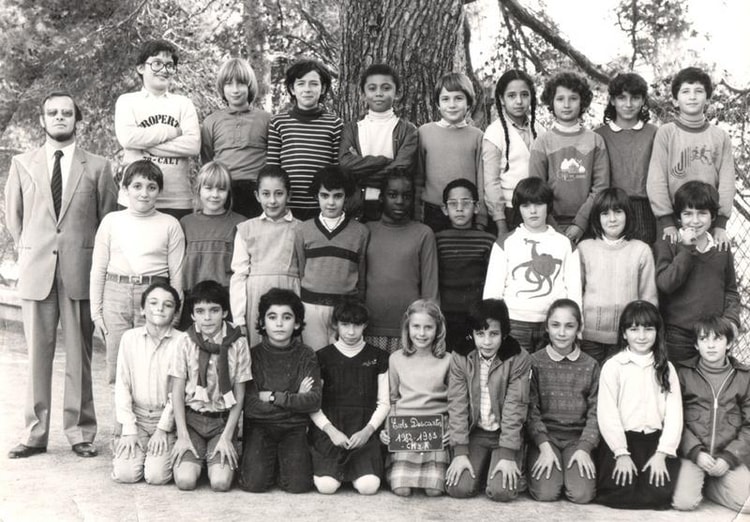 1982 - CM2 Mr Karche descartes - Lycée descartes