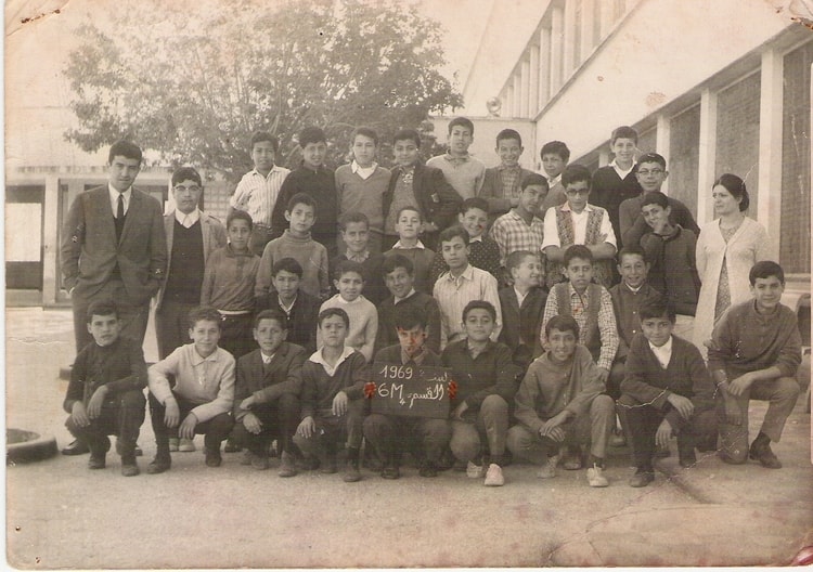 1970 - 6 eme M4 - Lycée amara rachid