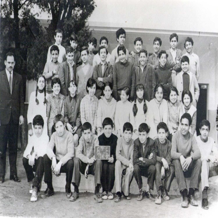 1972 - 2°année moyenne - Lycée amara rachid