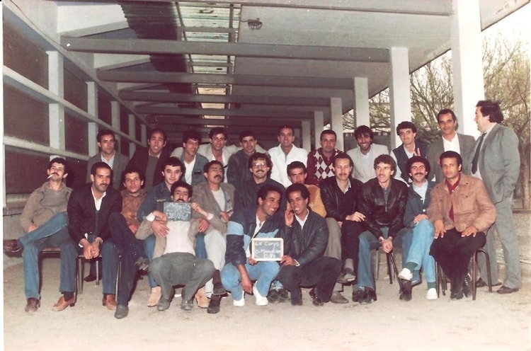 1983 - Surveillants 83/84 - Lycée amara rachid