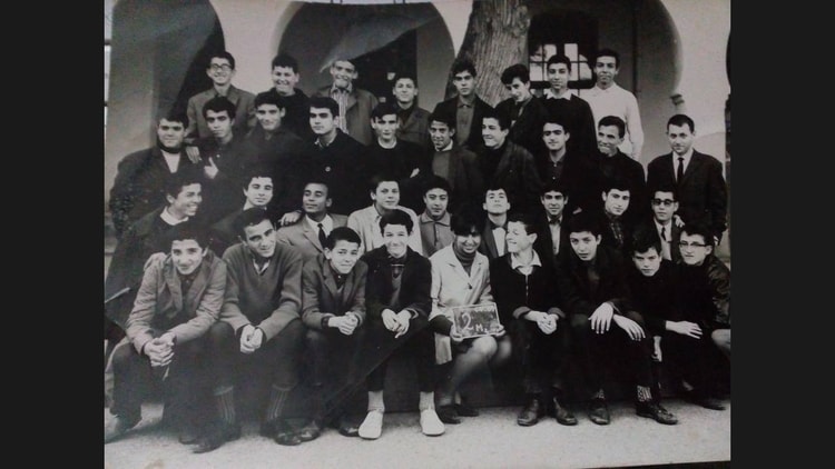 1966 - 2m2 année 1966-1967 - Lycée el mokrani 1