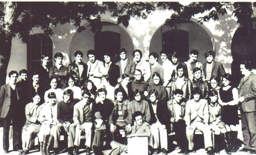 1970 - Terminale lettre 1971-1972 - Lycée el mokrani 1