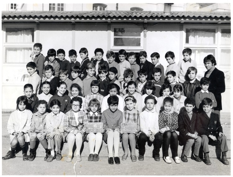 1971 - Classe de 6ème 4 - Lycée el mokrani 1