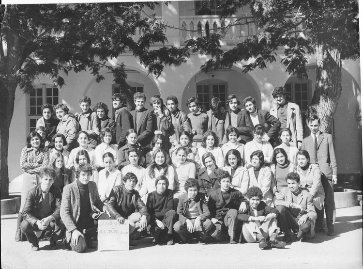 1972 - 2eme - Lycée el mokrani 1