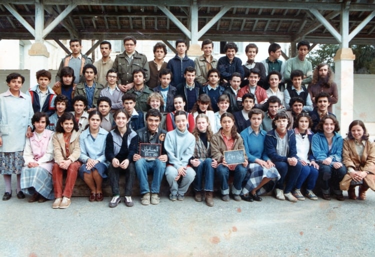 1981 - 1ere année secondaire/section maths - Lycée el mokrani 1