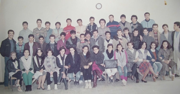 1985 - 1ière MOKRANI 1985-86 - Lycée el mokrani 1