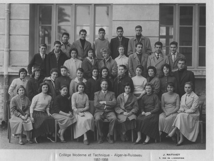 1958 - 1 ere spéciale A - Lycée technique du ruisseau