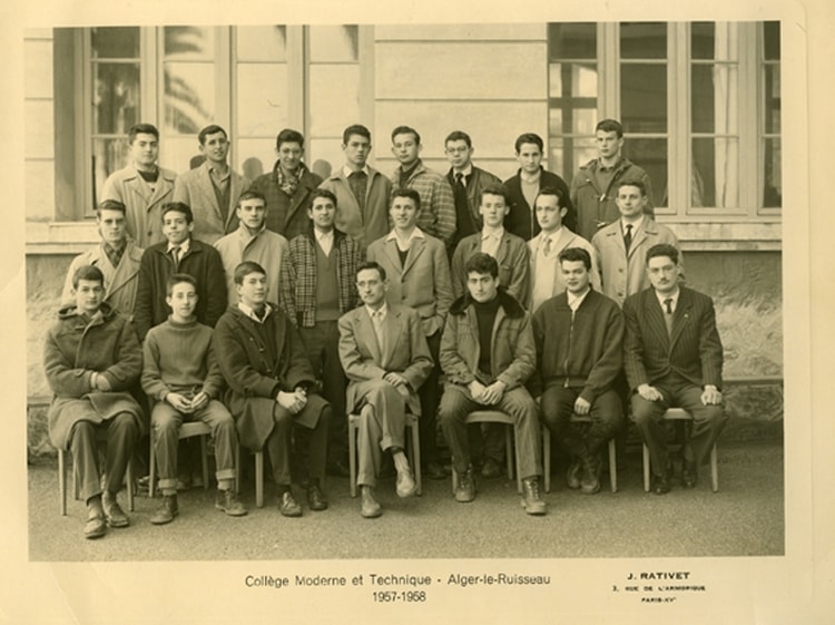 1958 - 1ère TM - Lycée technique du ruisseau