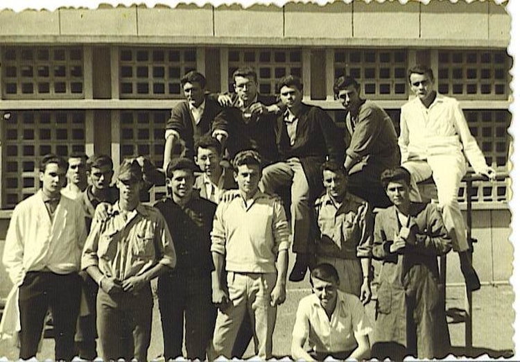 1961 - Classe de Radio - Lycée technique du ruisseau