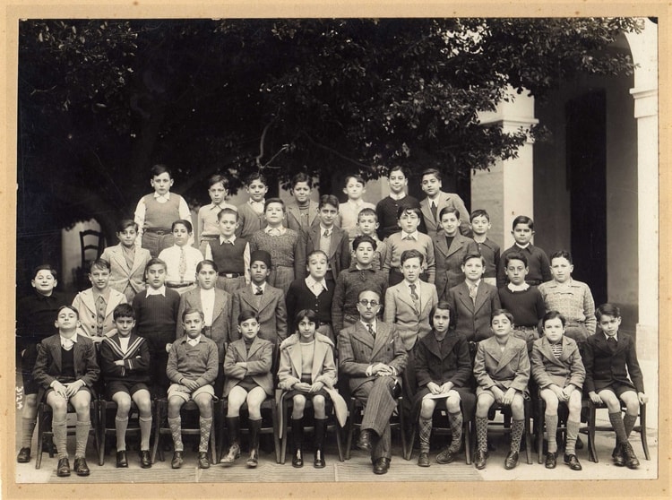 1936 - Septième de lycée - Lycée bugeaud