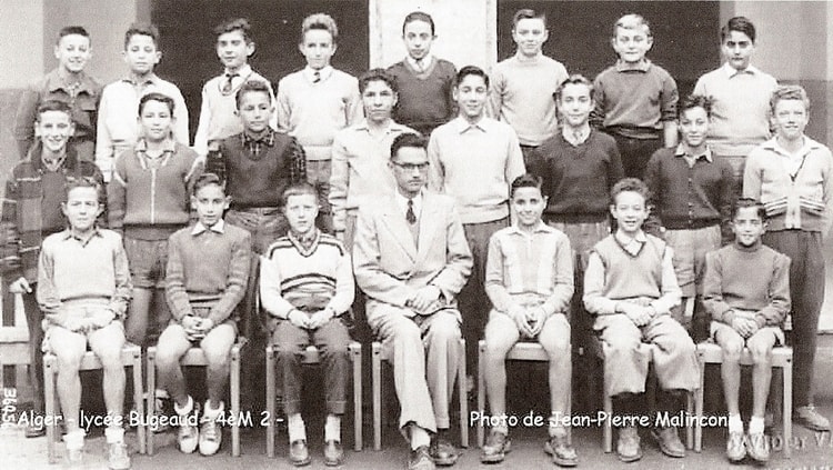 1955 - 4iéme M2 - Lycée bugeaud