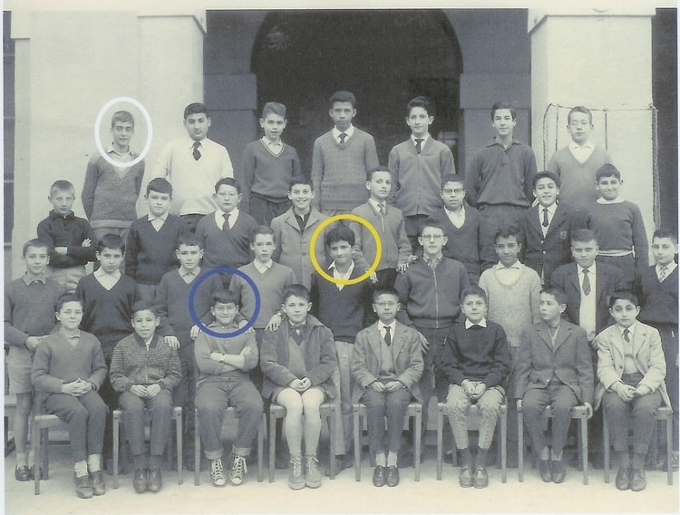 1958 - Classe de 4éme - Lycée bugeaud