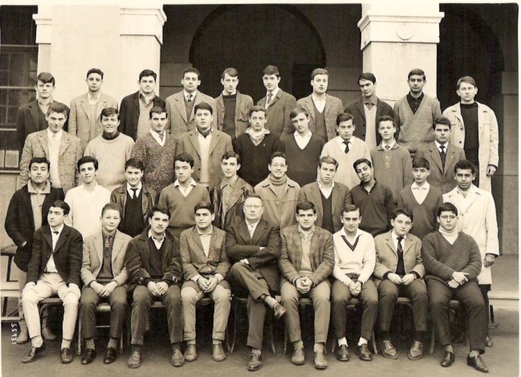 1961 - 1ère M' - lyce Bugeaud Alger - Lycée bugeaud