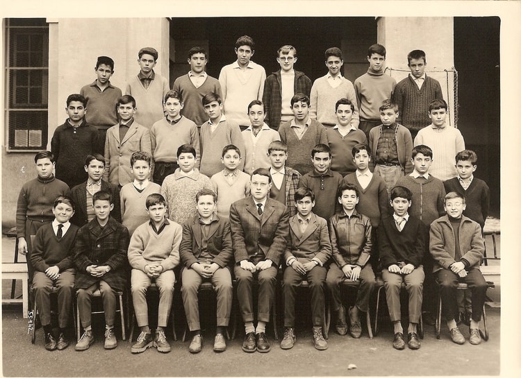 1961 - CLASSE DE 4°M4 - Lycée bugeaud