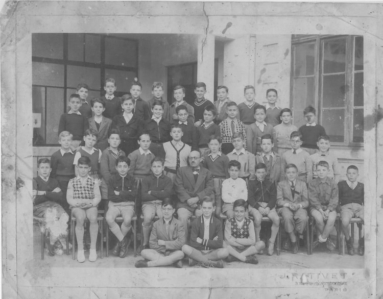 1952 - Classe de latin 6eme B3 - Lycée gautier